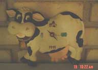 cow clock